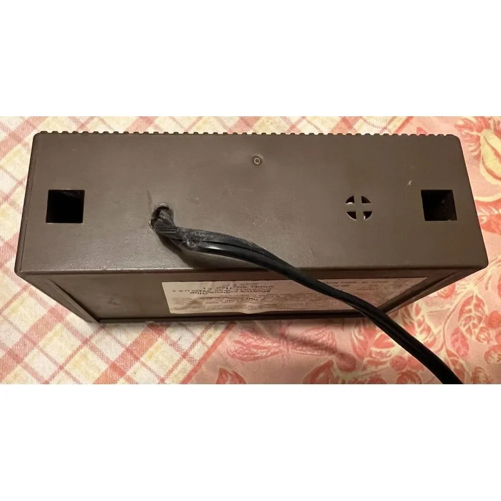 Vintage Spartus Digital Alarm Clock 1120-C1 W Wood Grain Portable 60hz Retro